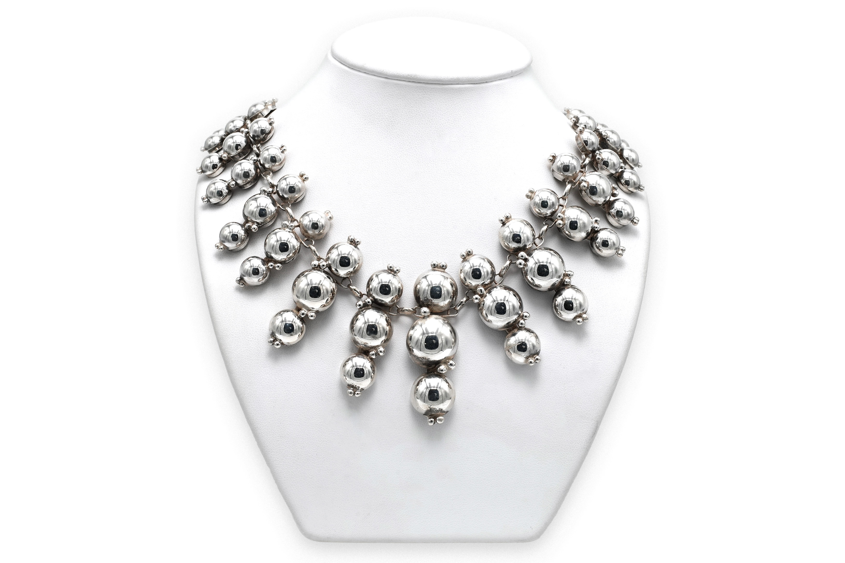 Collier Art Déco en argent 925 - 2