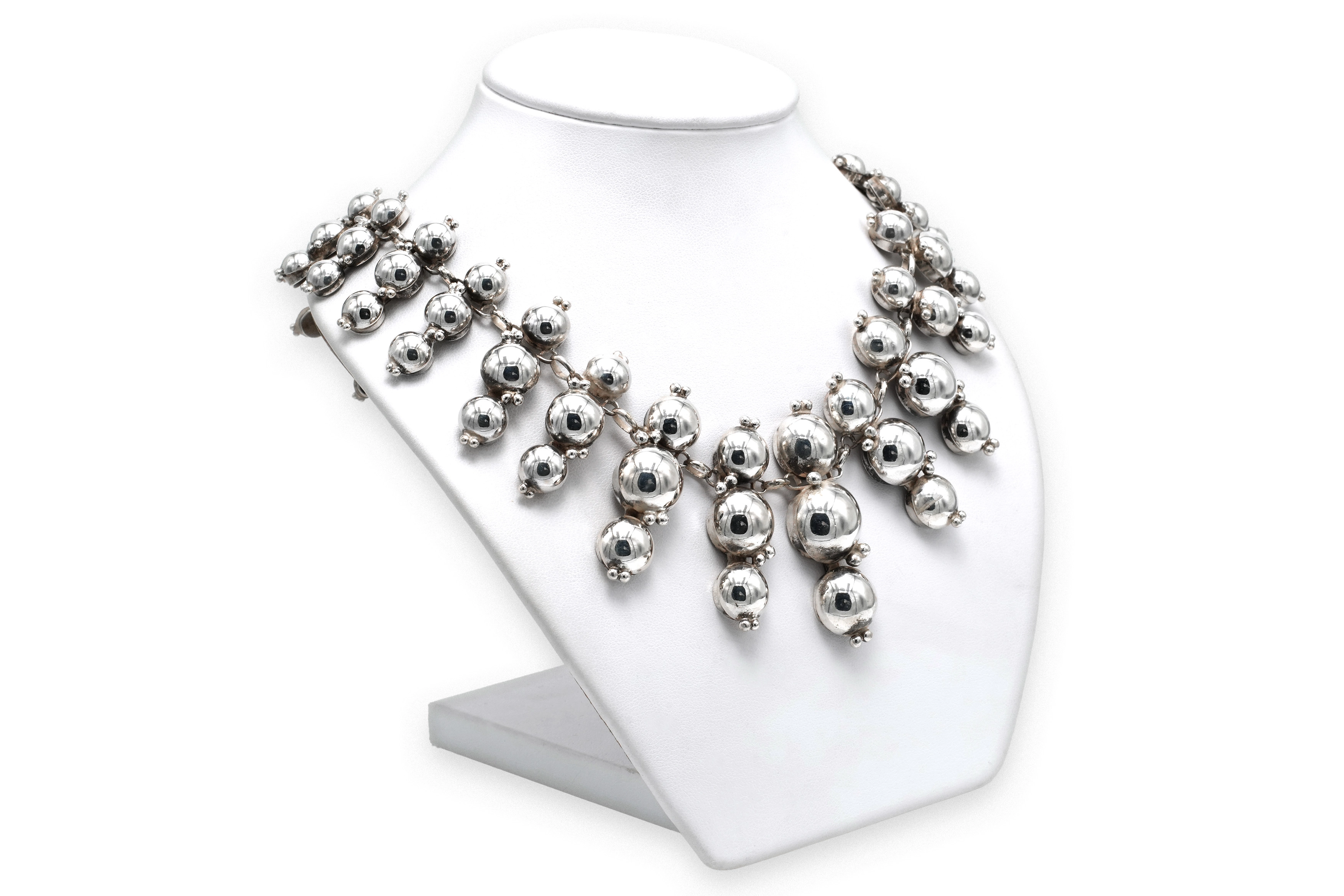 Collier Art Déco en argent 925 - 4