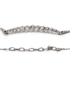 Collier Art Déco en argent serti de marcassites - 5