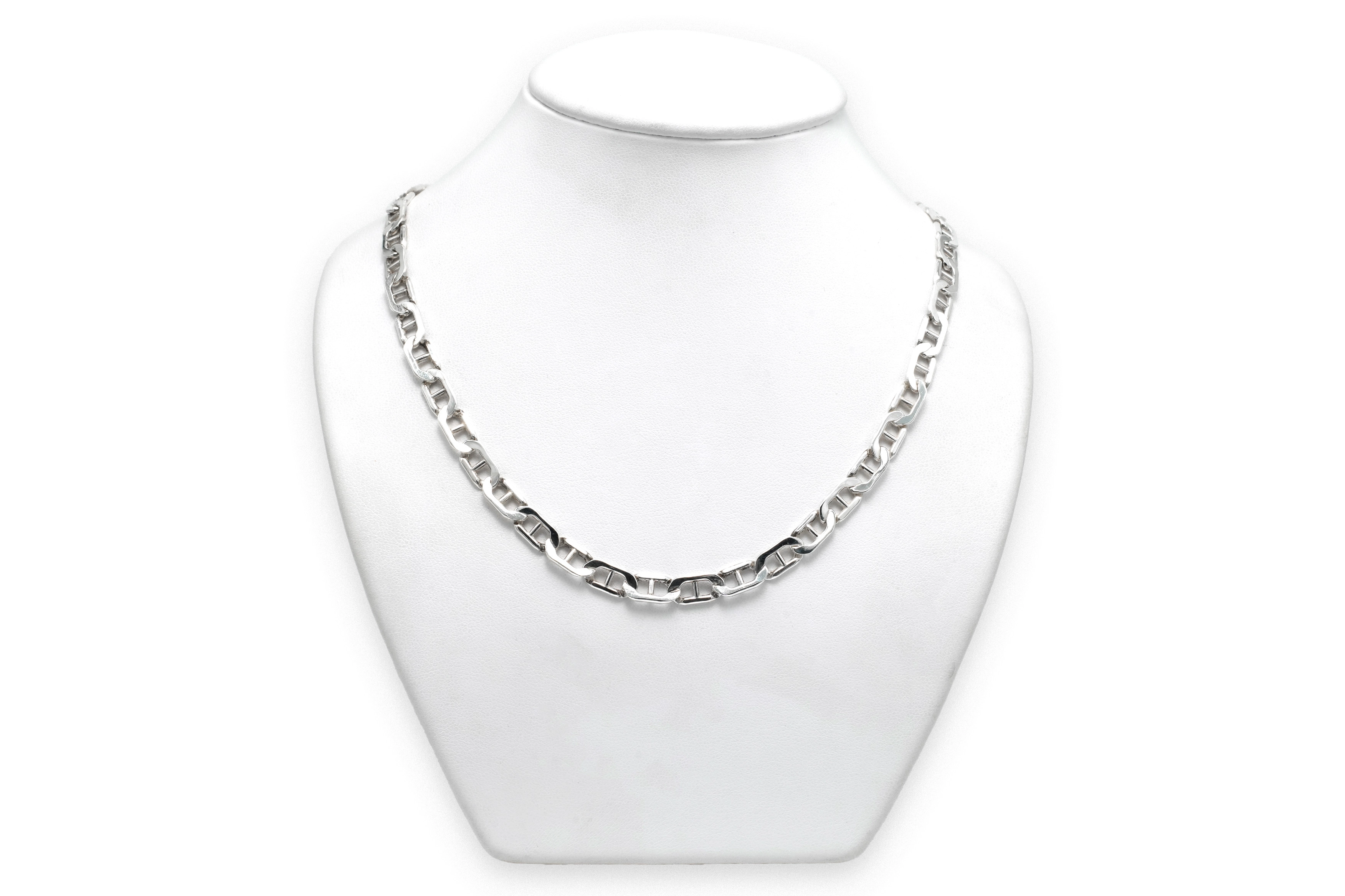 Collier Années 70 en argent 925 - 2