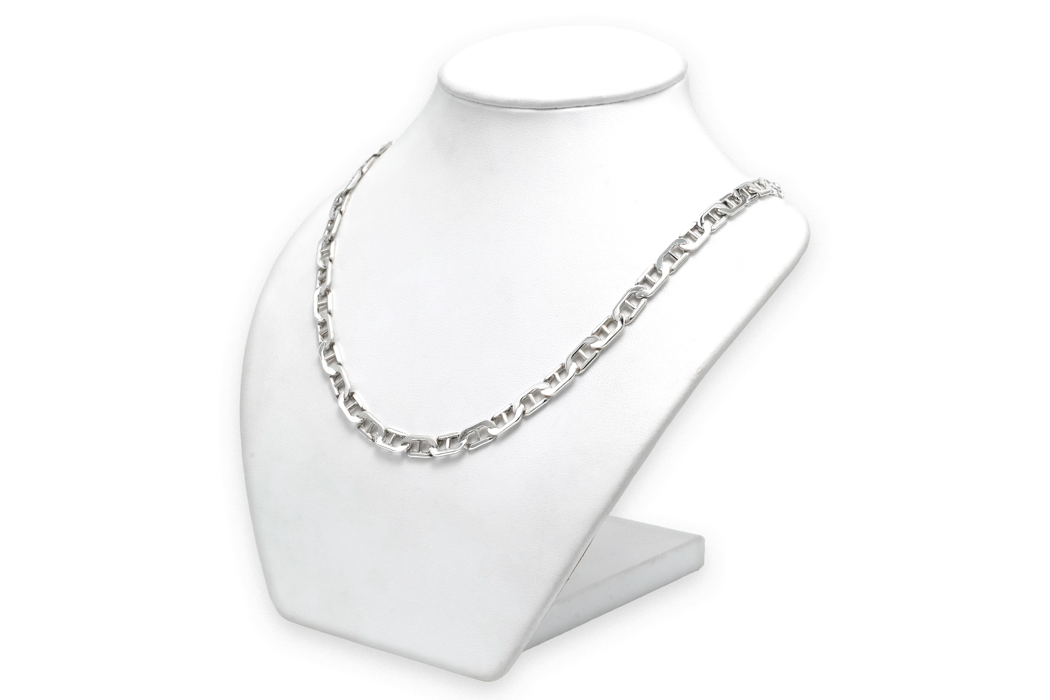 Collier Années 70 en argent 925 - 3
