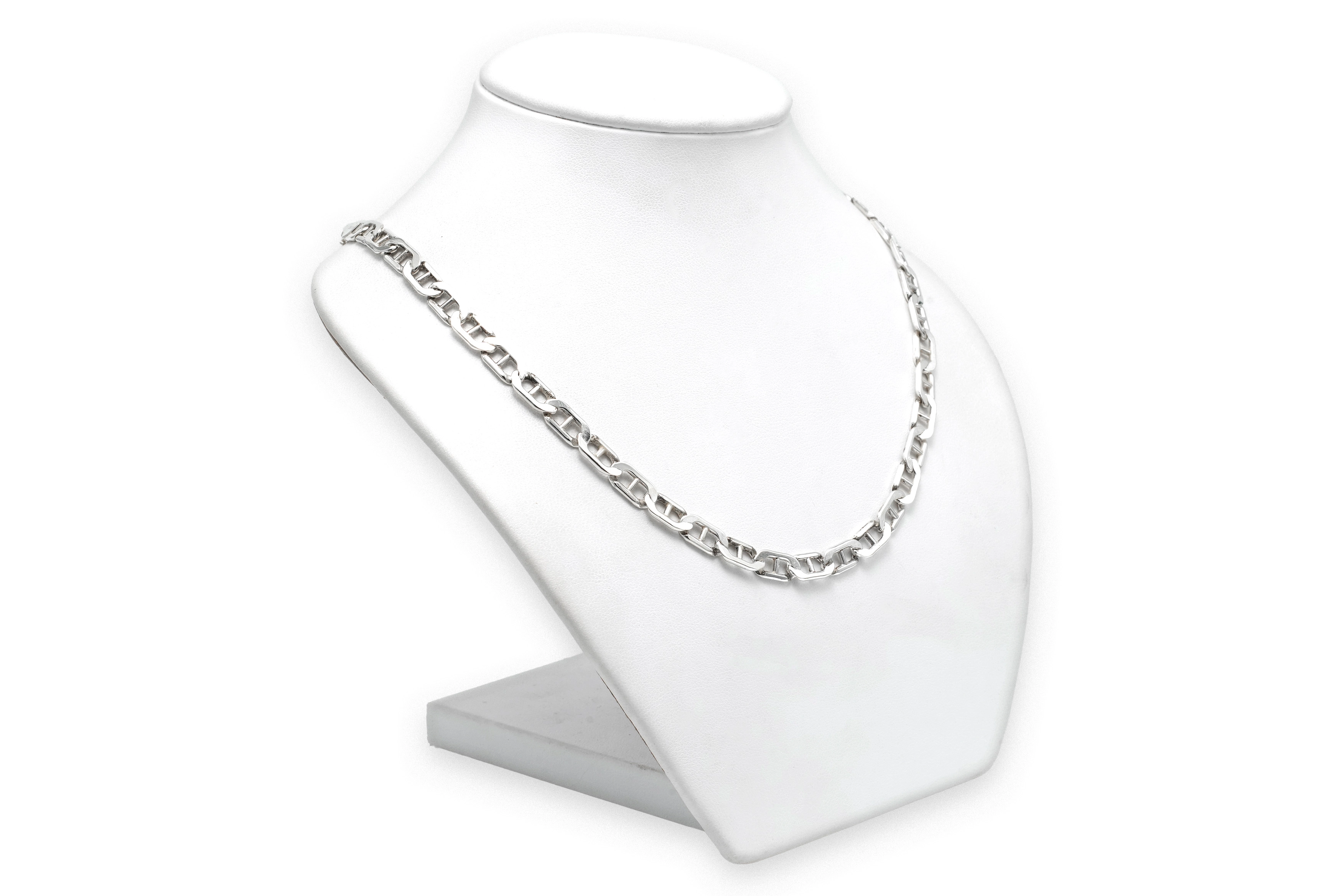 Collier Années 70 en argent 925 - 4