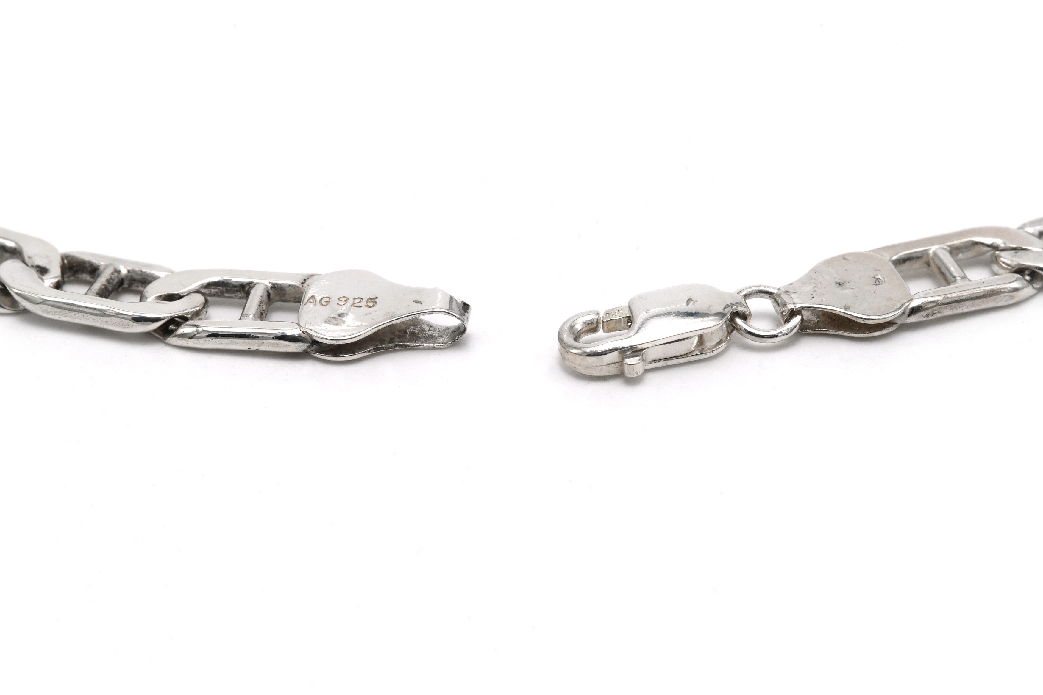 Collier Années 70 en argent 925 - 5