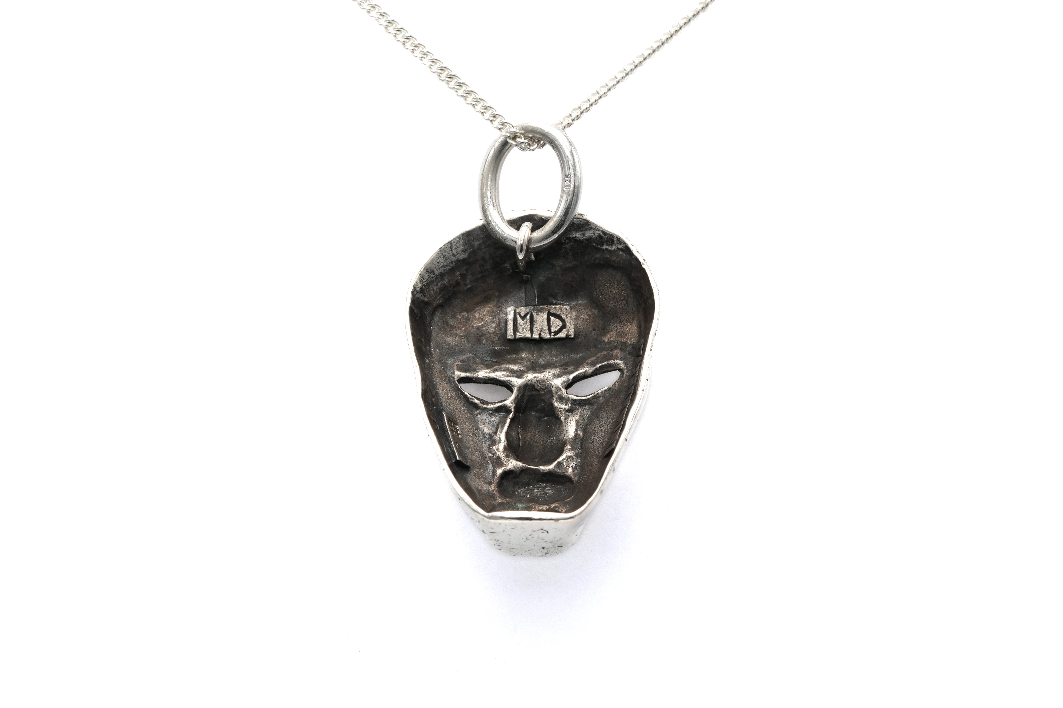 Pendentif Années 70 en argent - 4