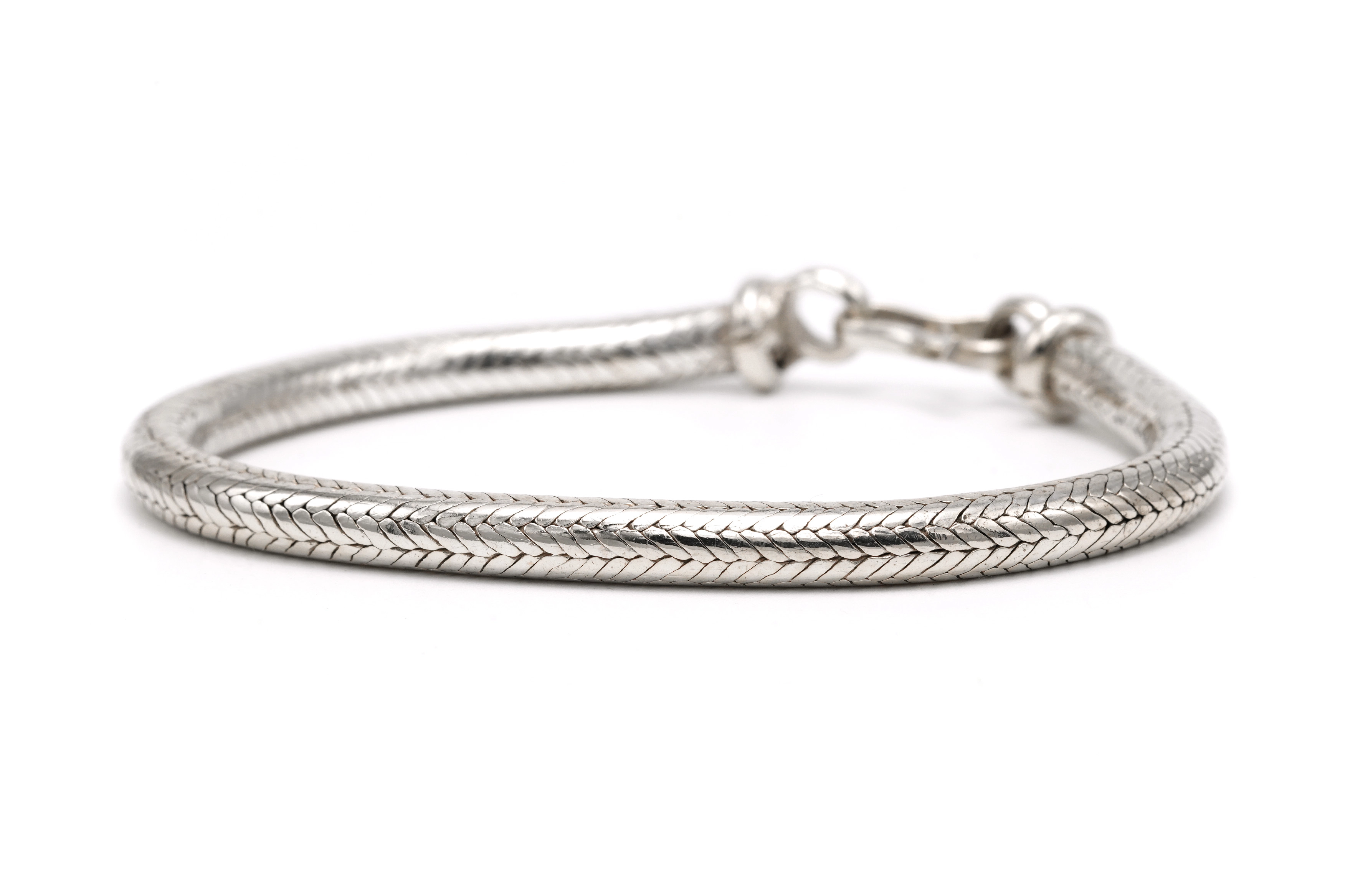 Bracelet contemporain en argent - 3