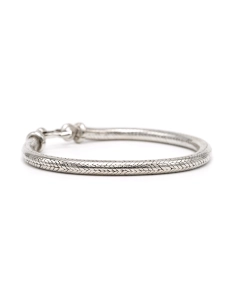 Bracelet contemporain en argent - 5