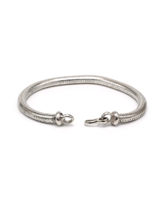 Bracelet contemporain en argent - 7