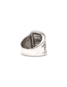 Bague contemporaine en argent 925 sertie de zirconiums - - 5