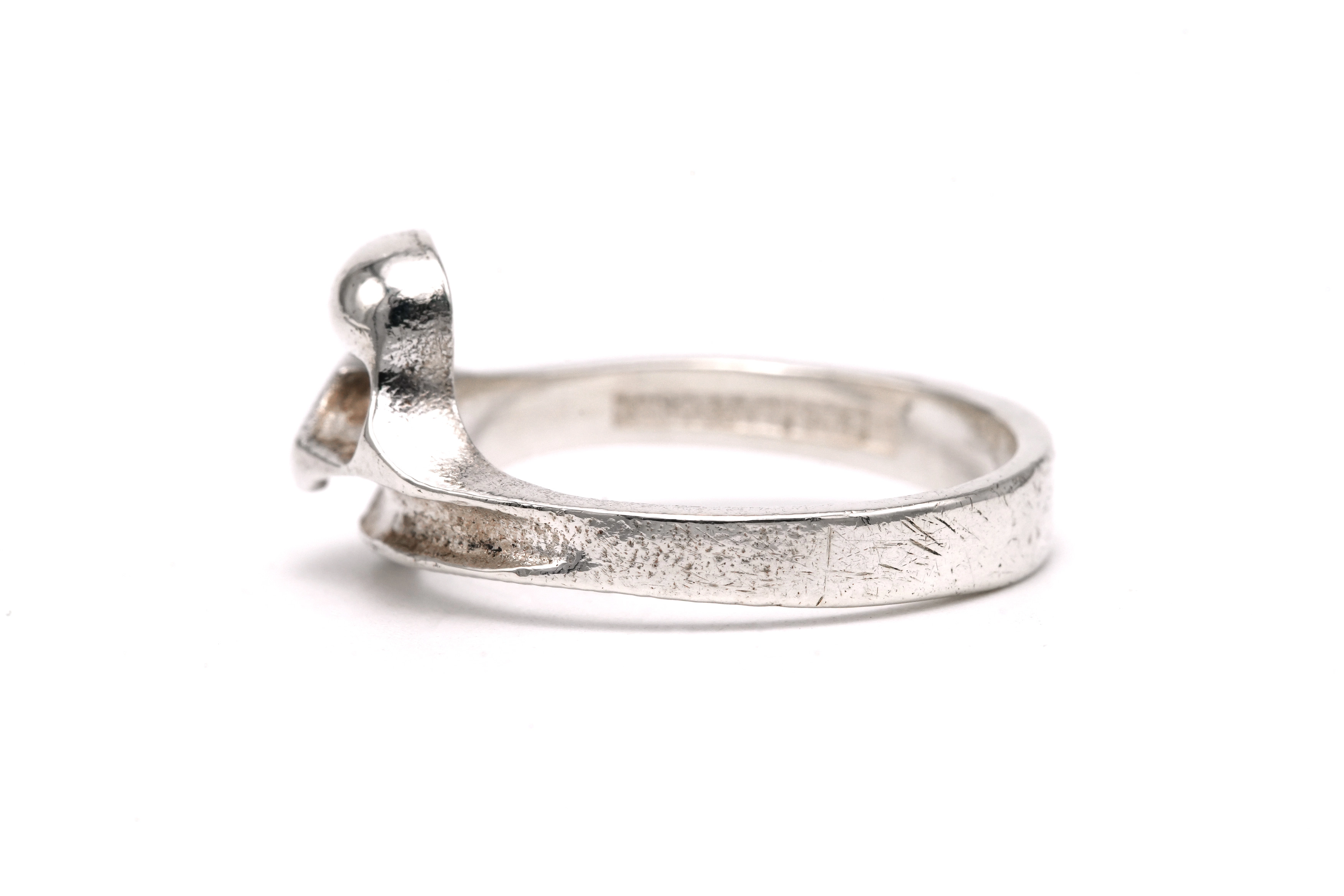 Bague Laponia années 70 en argent 925 - 3