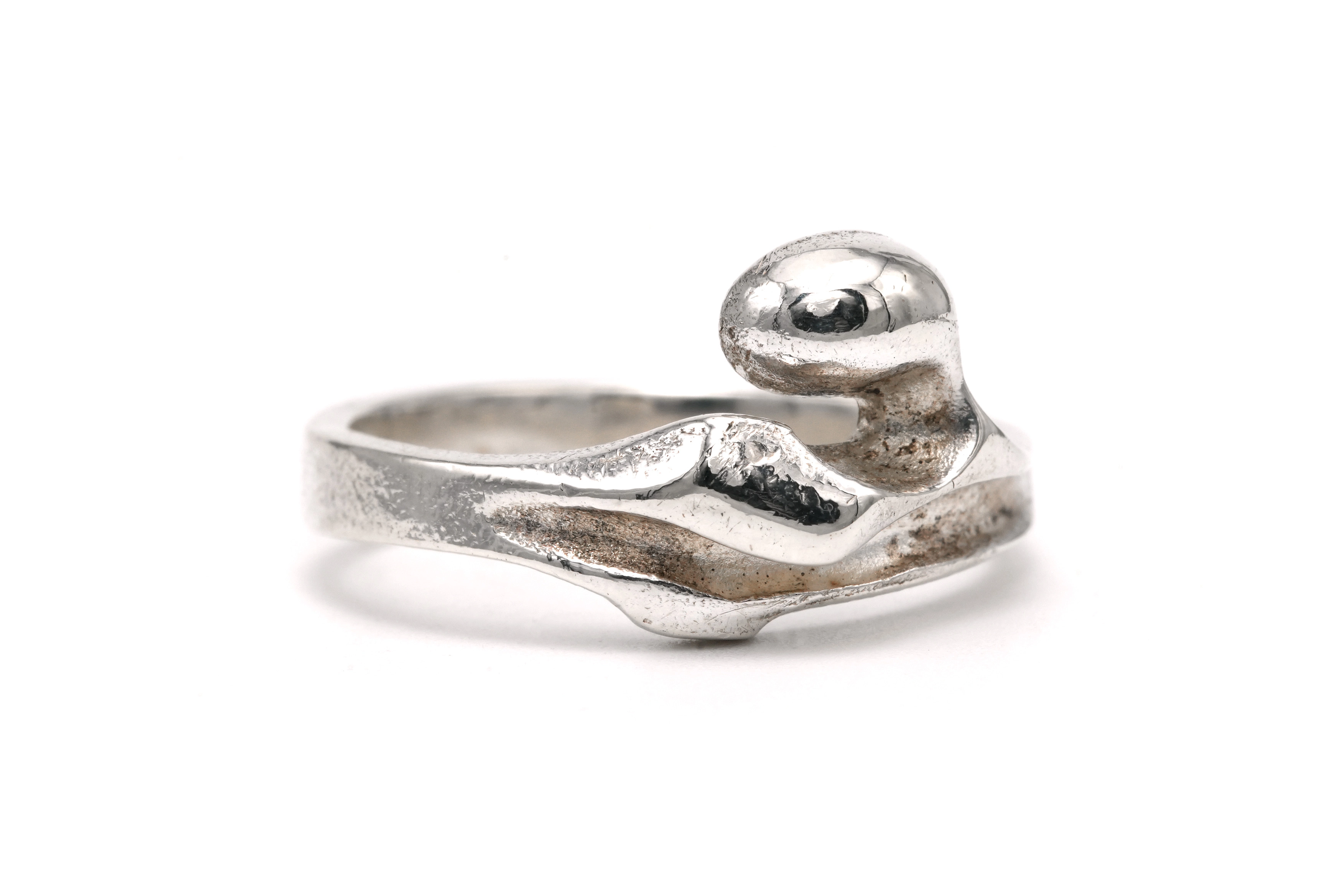 Bague Laponia années 70 en argent 925 - 7