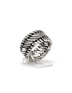 Bague contemporaine en argent 925 - 6