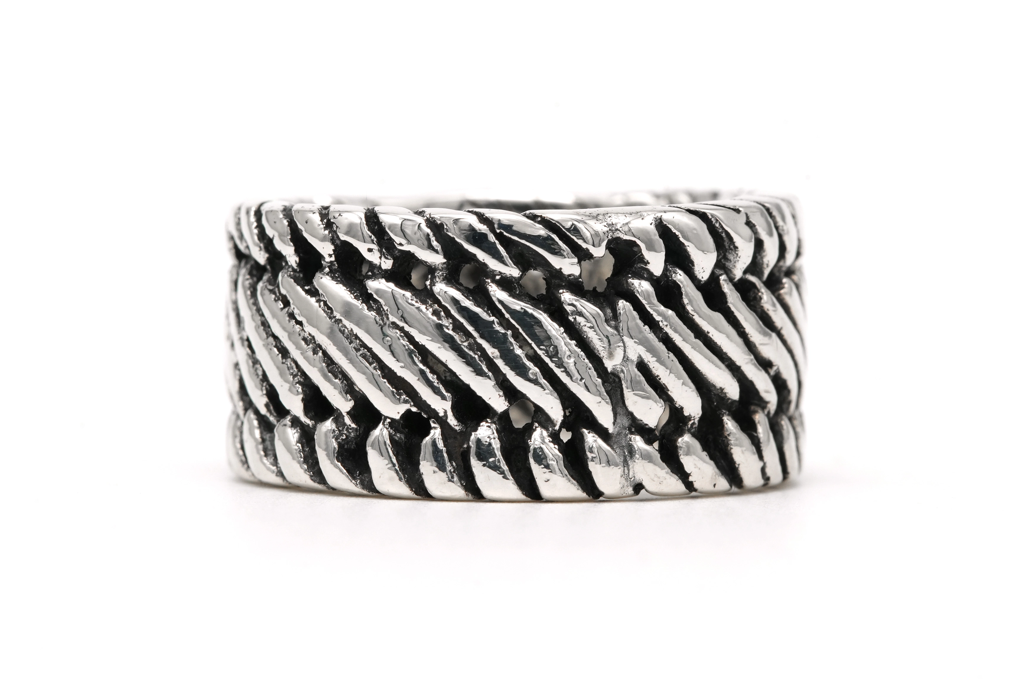 Bague contemporaine en argent 925 - 7