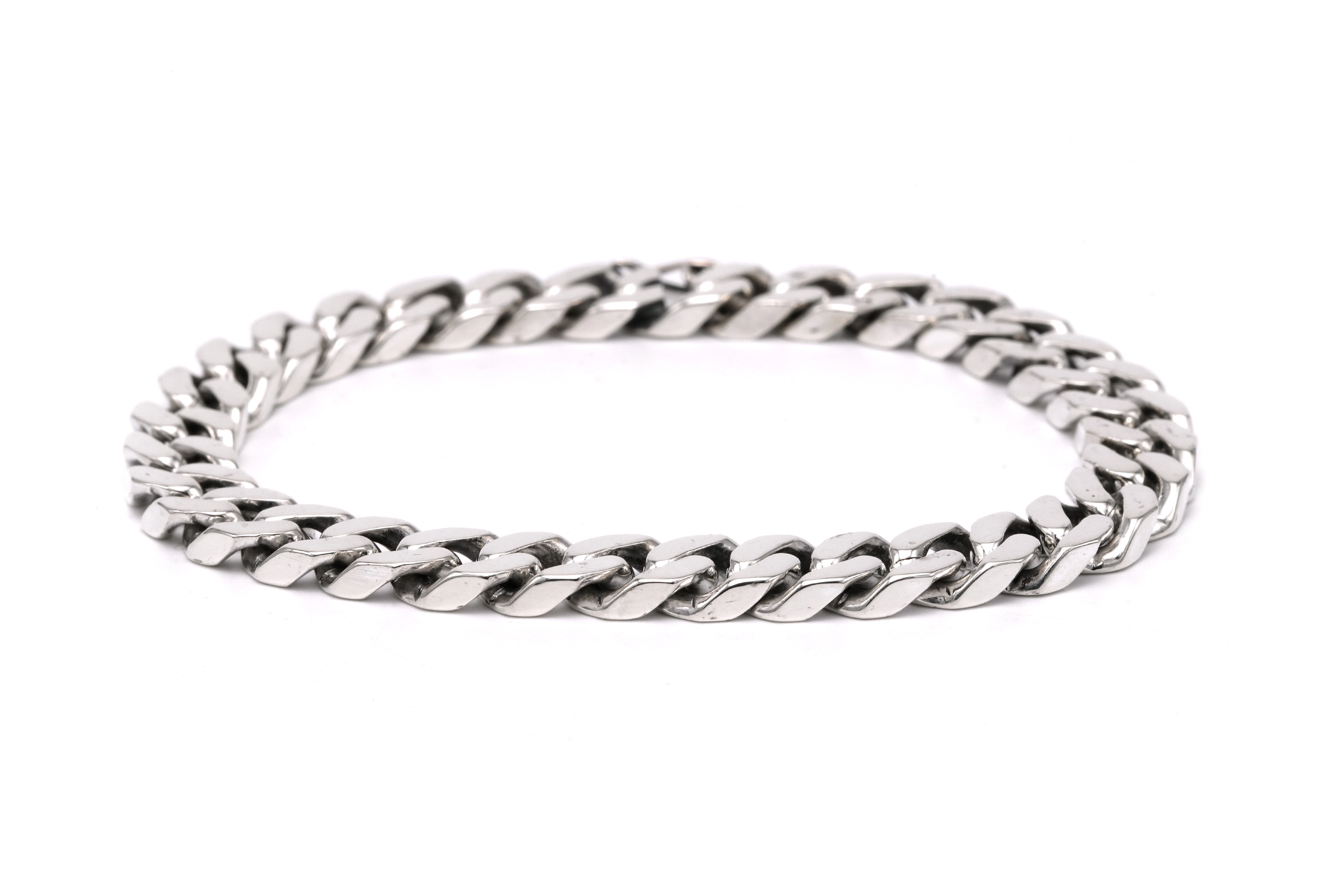 Bracelet contemporain en argent - 1