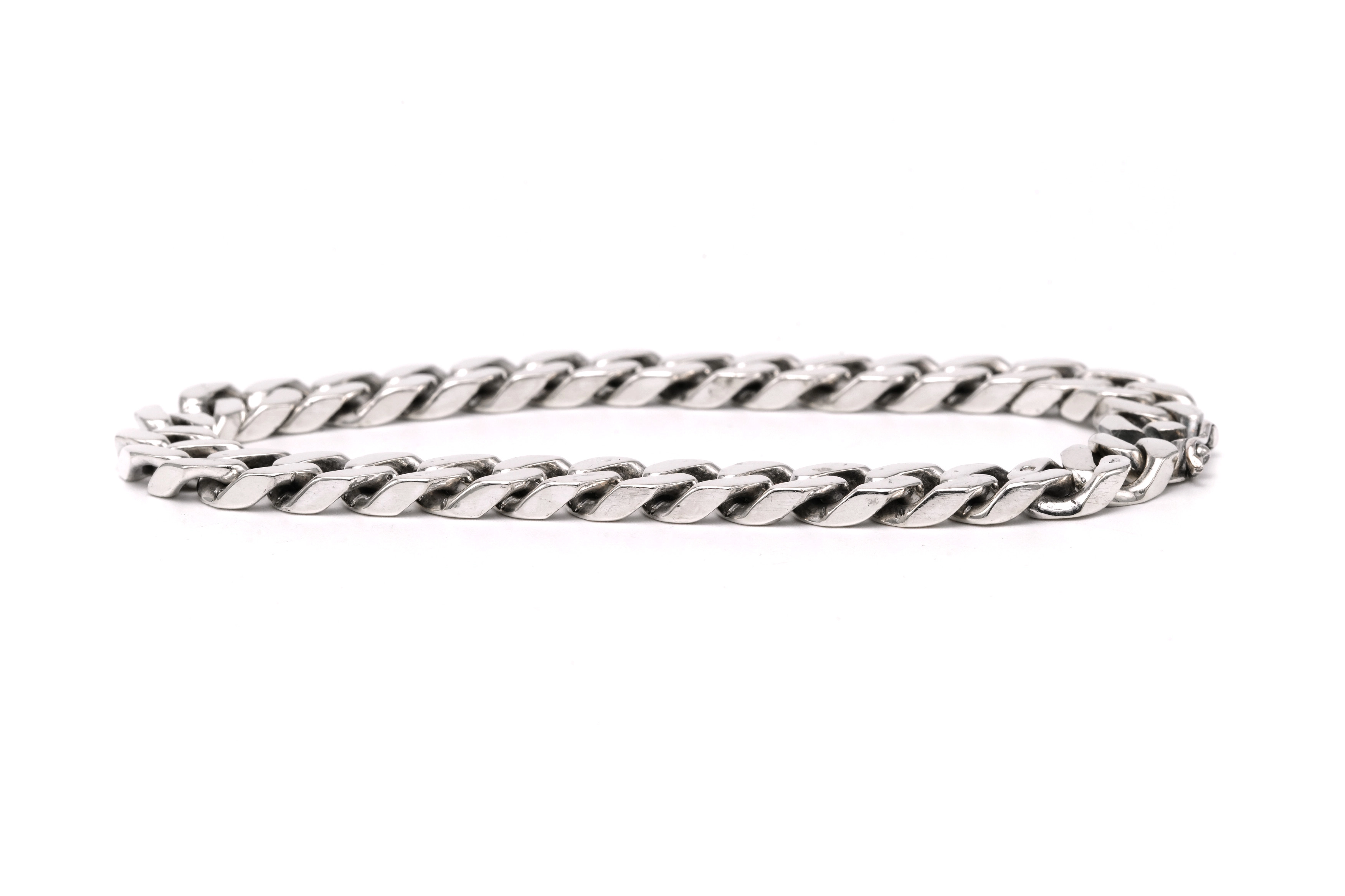 Bracelet contemporain en argent - 4