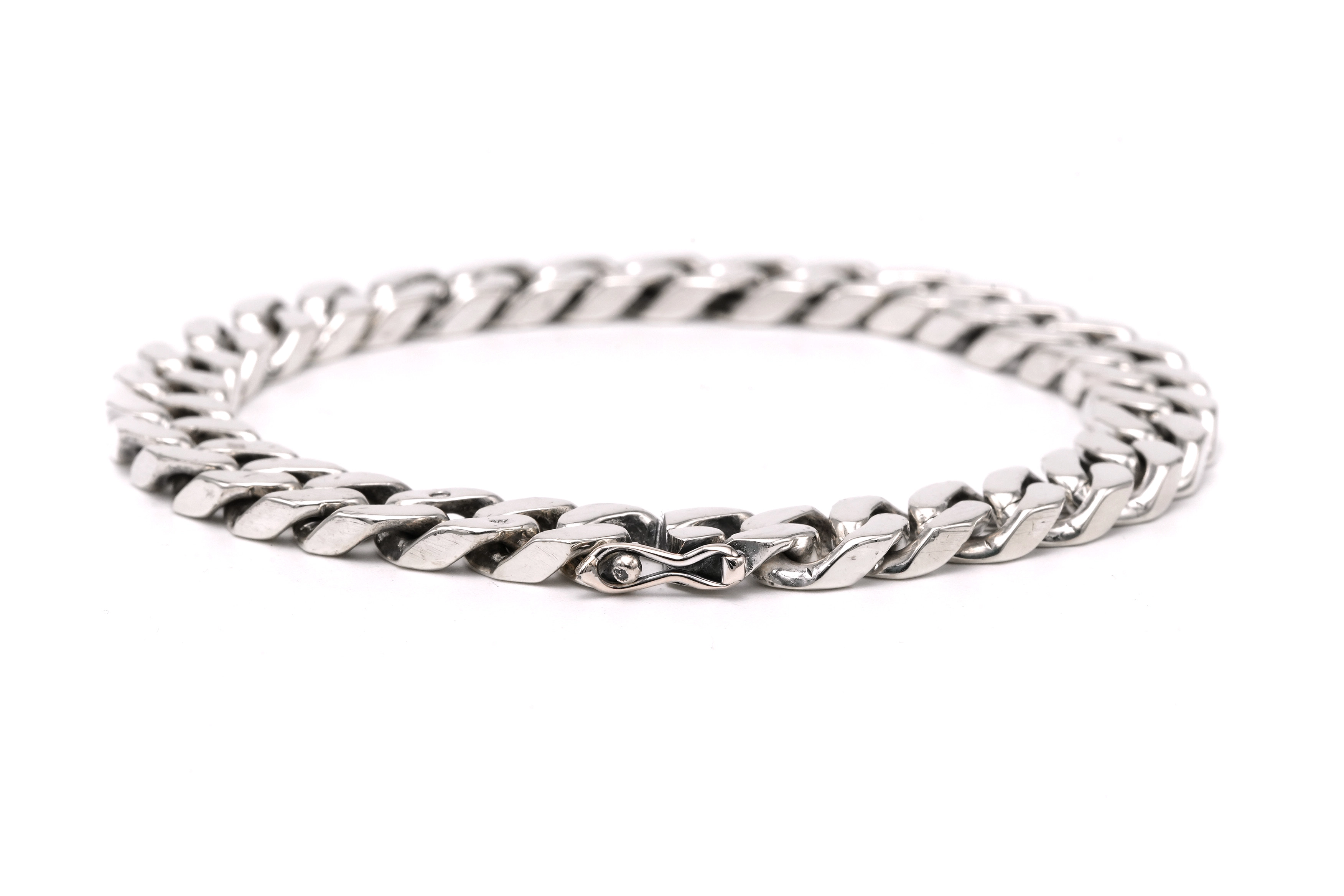 Bracelet contemporain en argent - 5