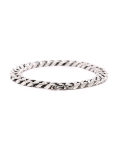 Bracelet contemporain en argent - 5