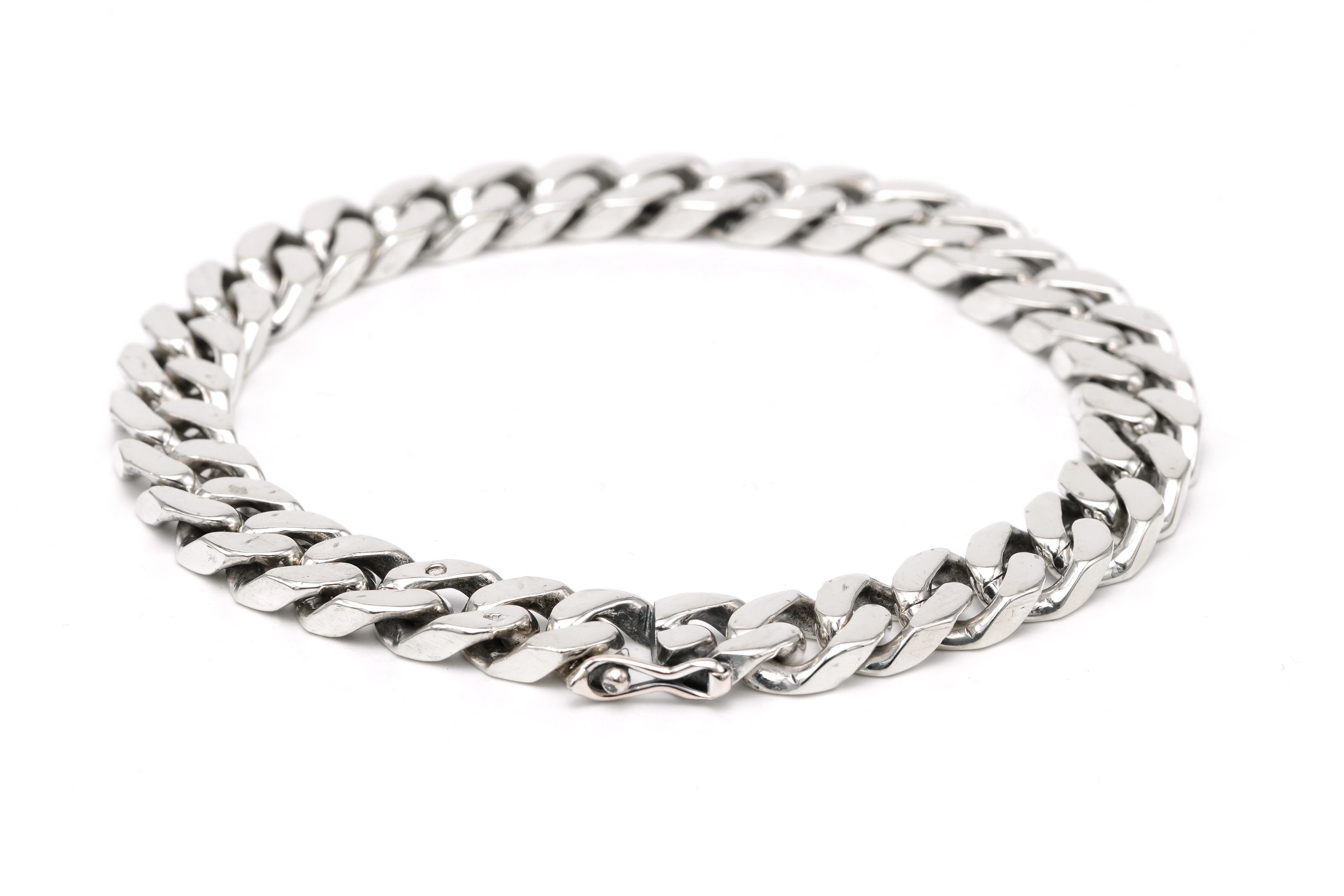 Bracelet contemporain en argent - 6