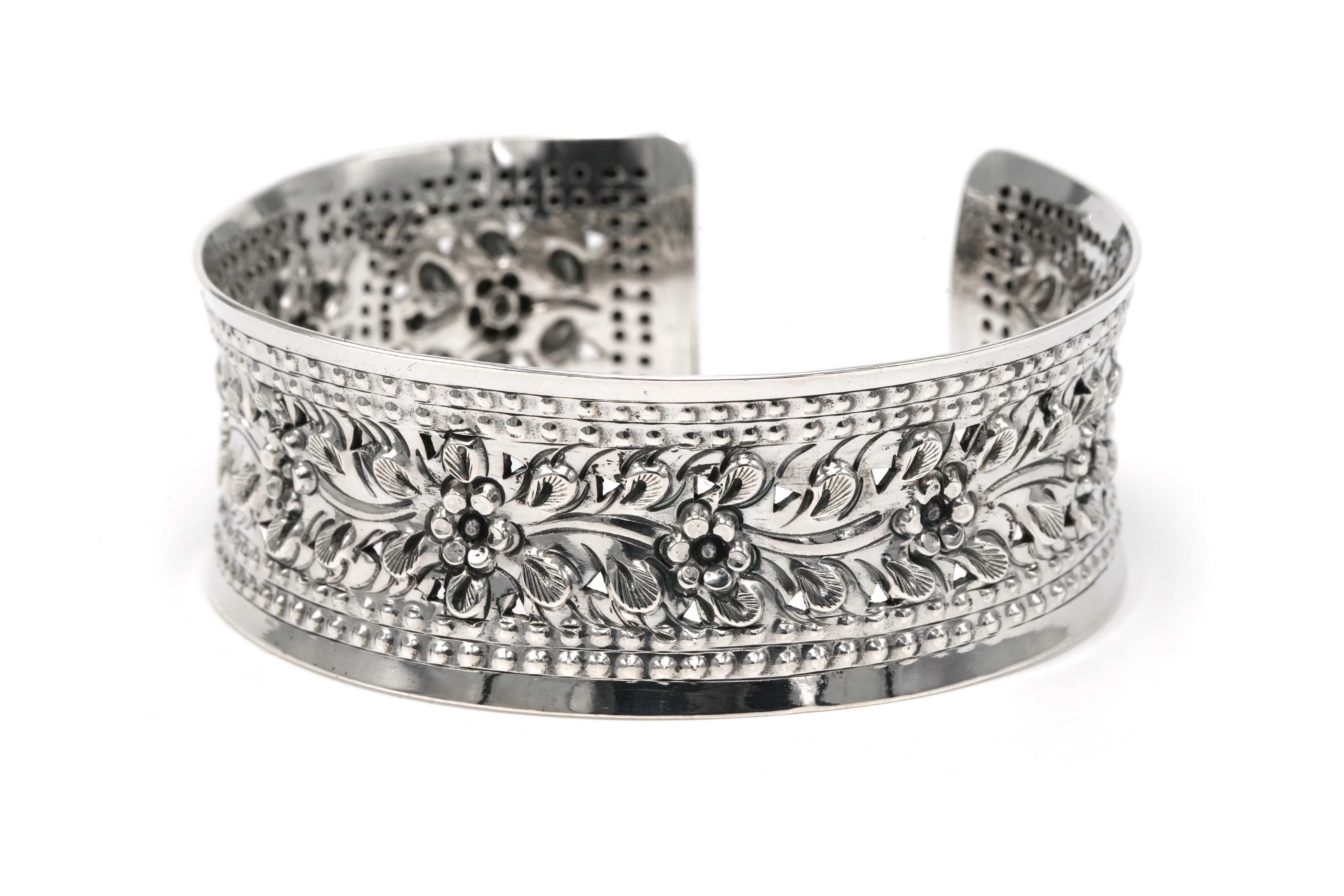 Bracelet contemporain en argent 925 - 2
