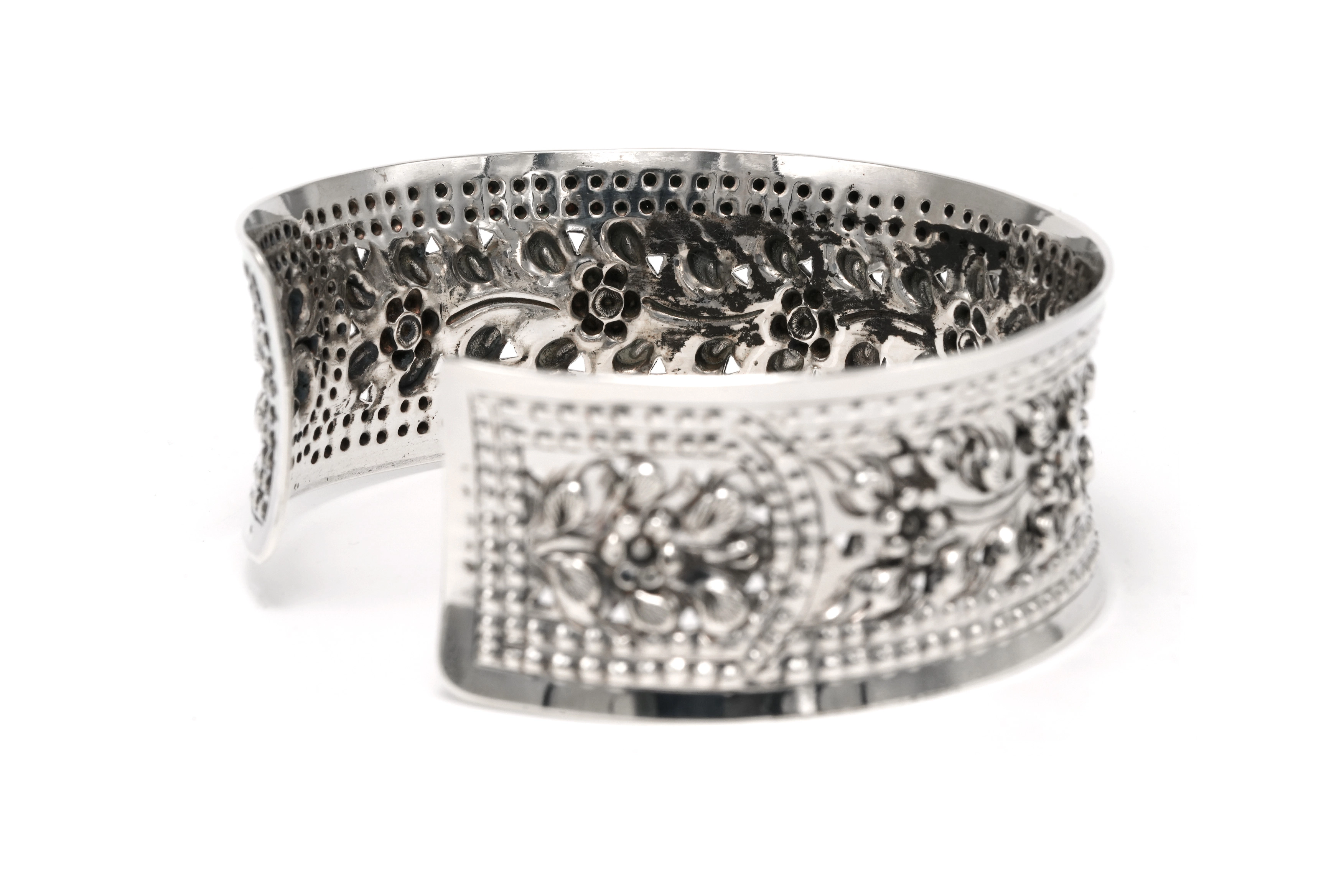 Bracelet contemporain en argent 925 - 5