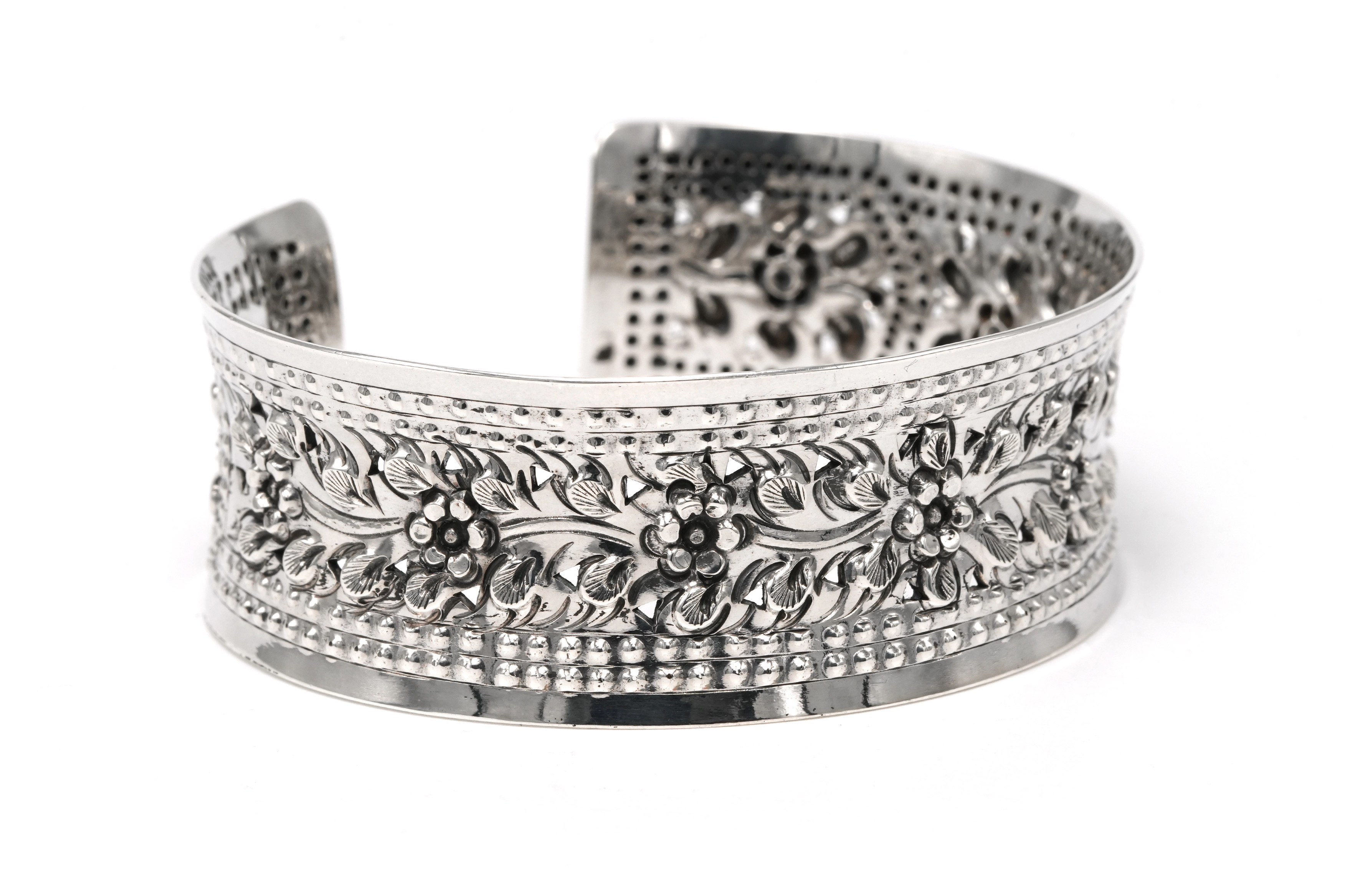 Bracelet contemporain en argent 925 - 6