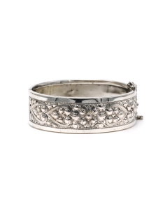 Bracelet Années 70 en argent - 1