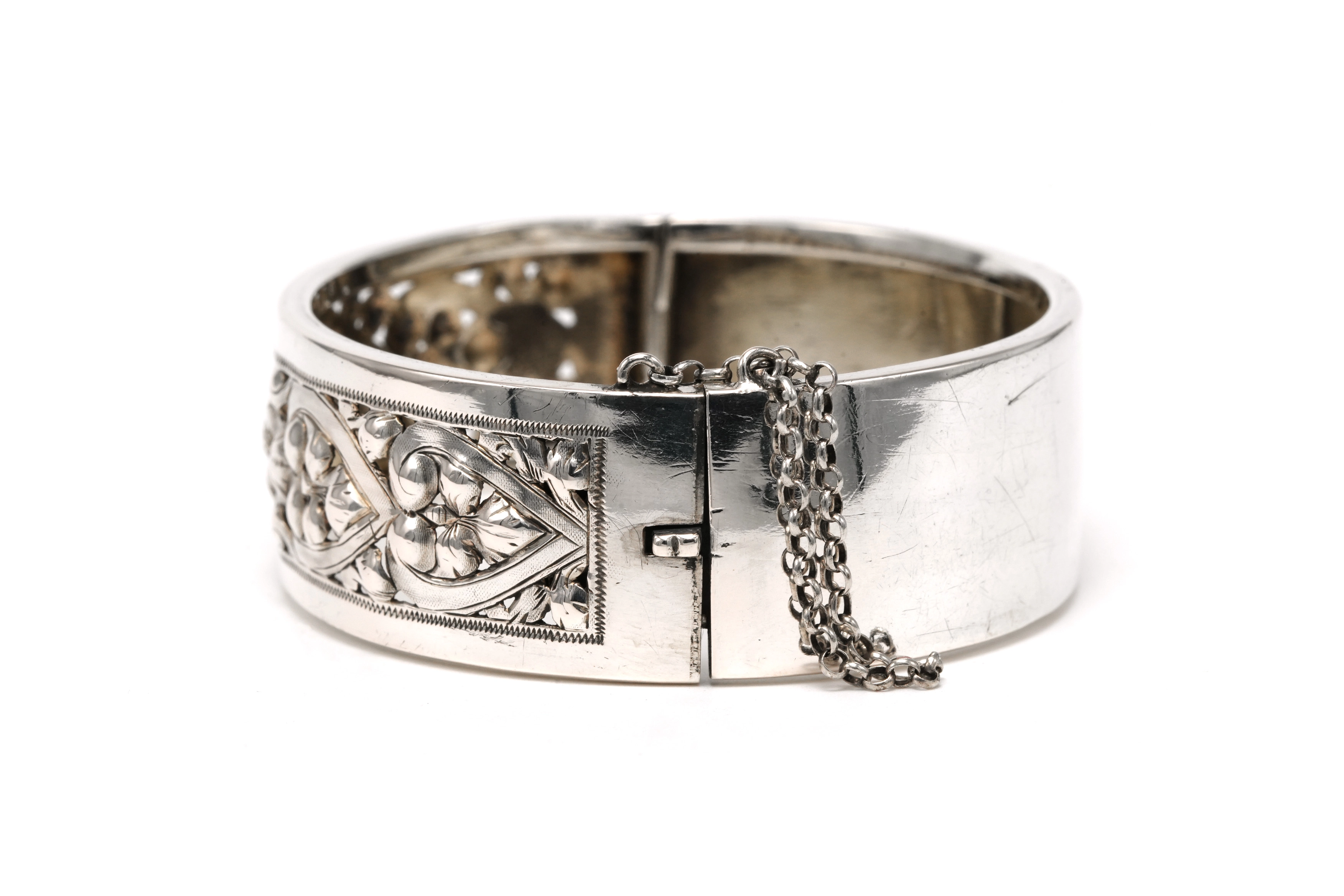 Bracelet Années 70 en argent - 3
