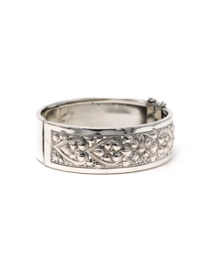 Bracelet Années 70 en argent - 6