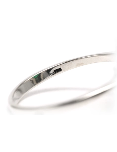 Bague Années 70 en argent 925 sertie d'une chrysoprase et de marcassites - 8