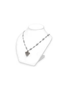 Collier Art Déco en argent 935 serti de marcassites - 3