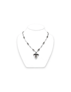 Collier Art Déco en argent 935 serti de marcassites - 5