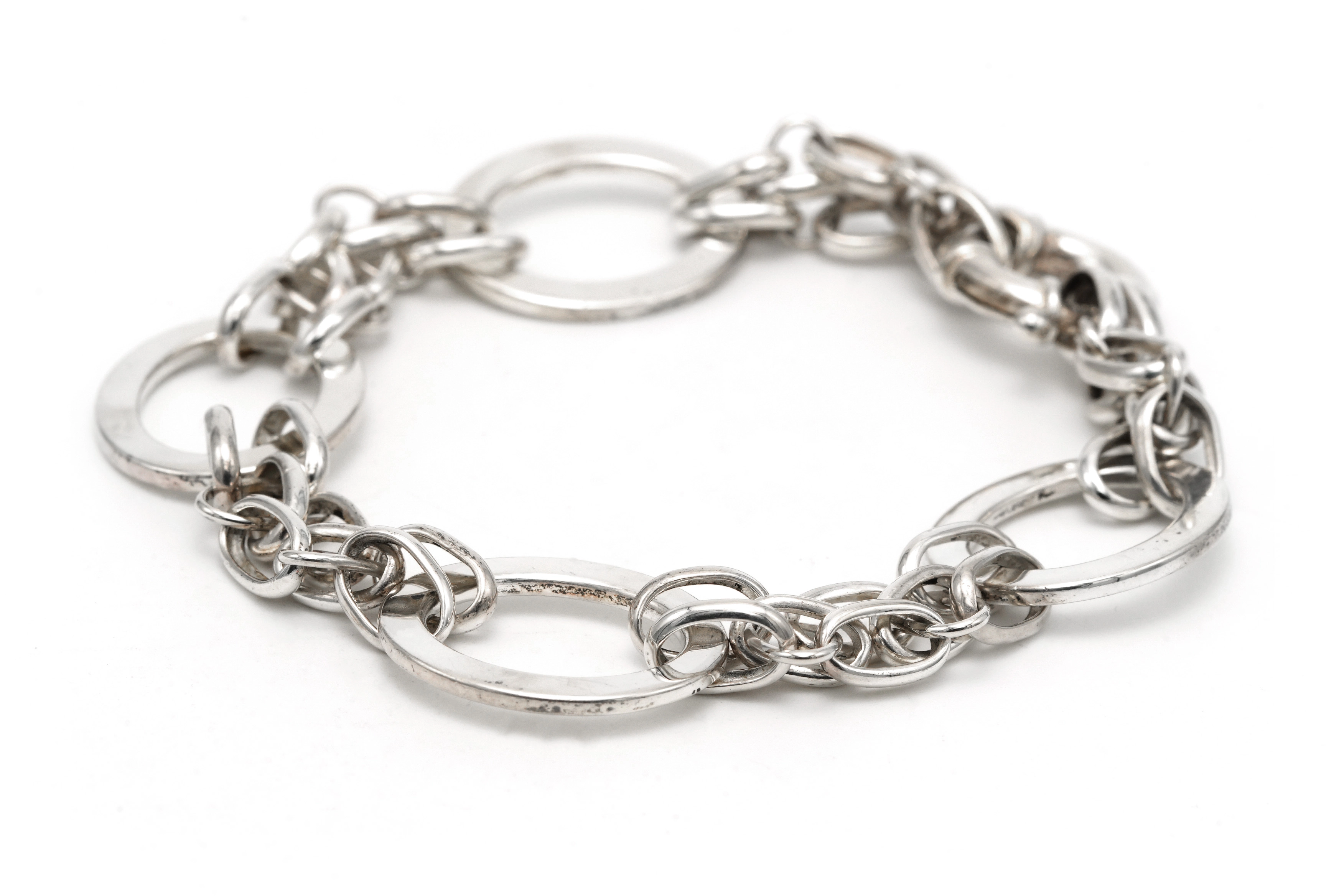 Bracelet contemporain en argent 925 - 2