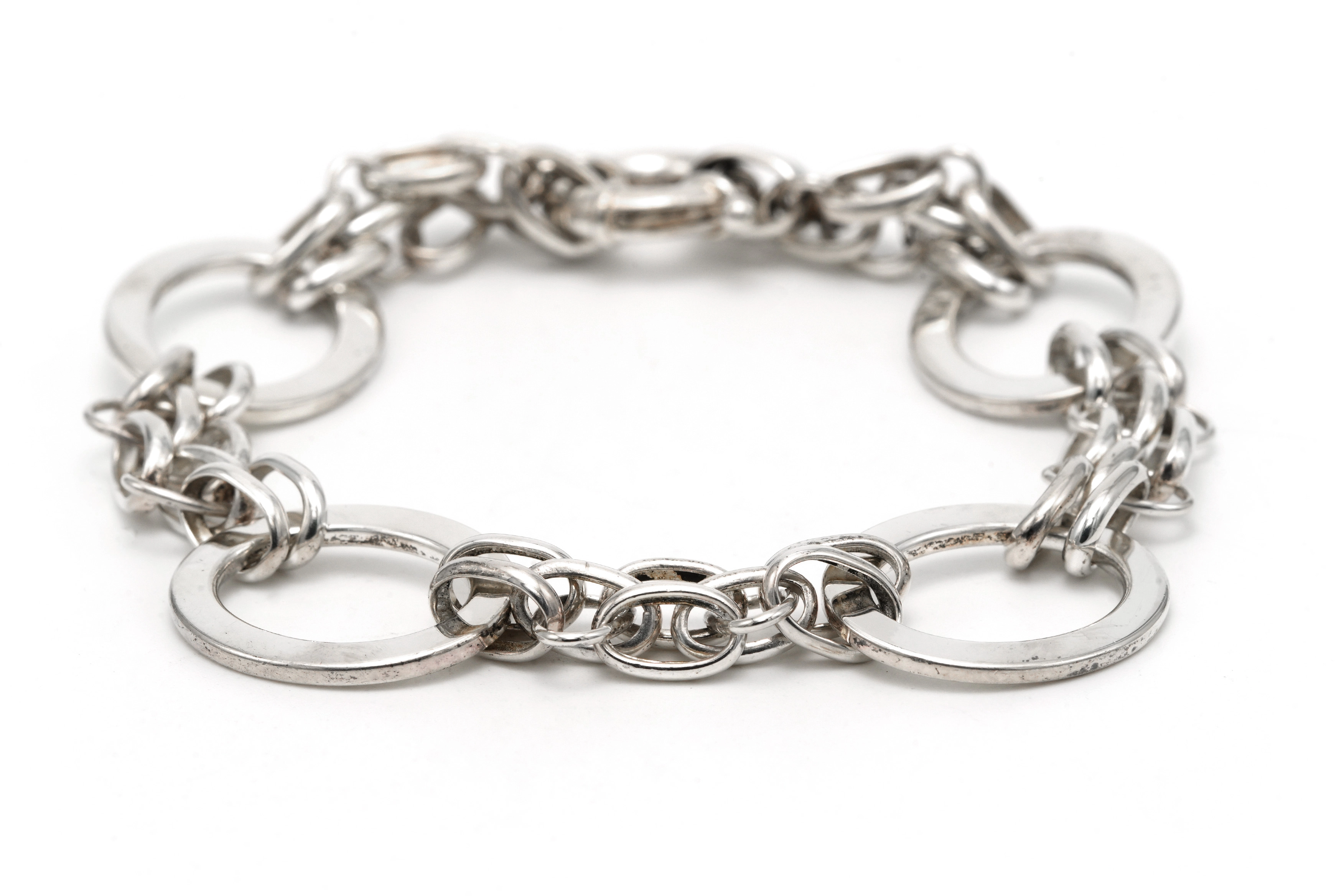 Bracelet contemporain en argent 925 - 1