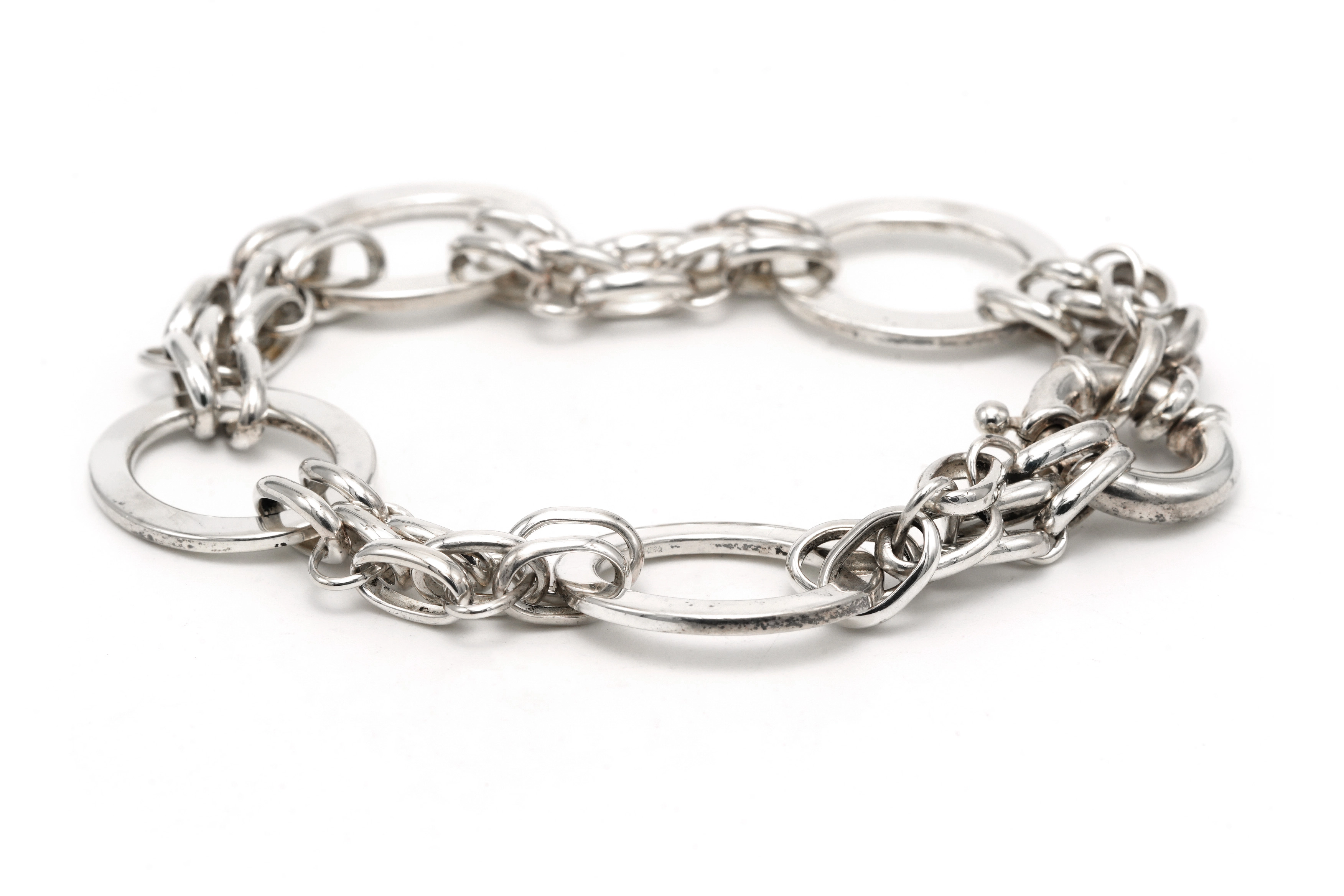 Bracelet contemporain en argent 925 - 3
