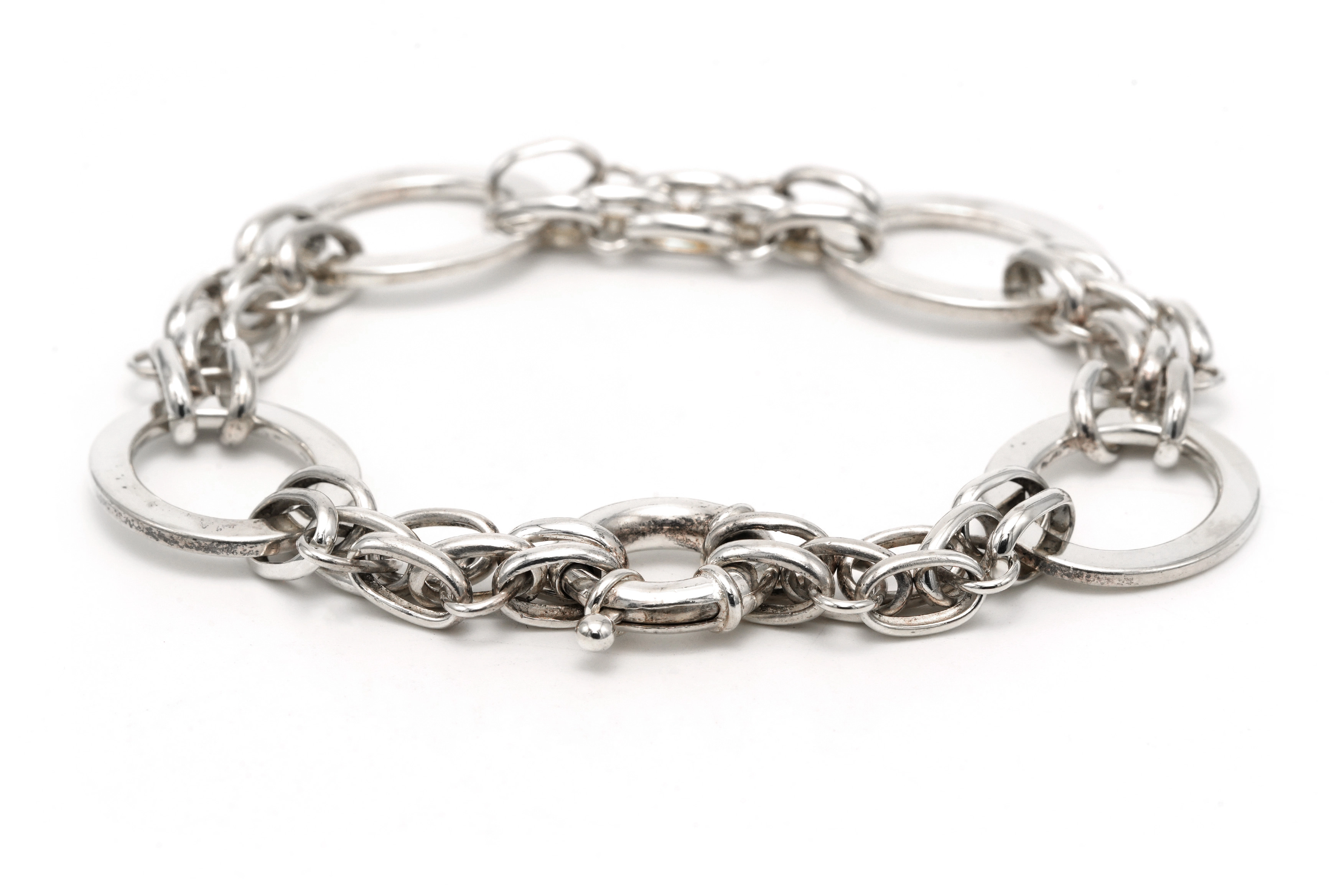 Bracelet contemporain en argent 925 - 4