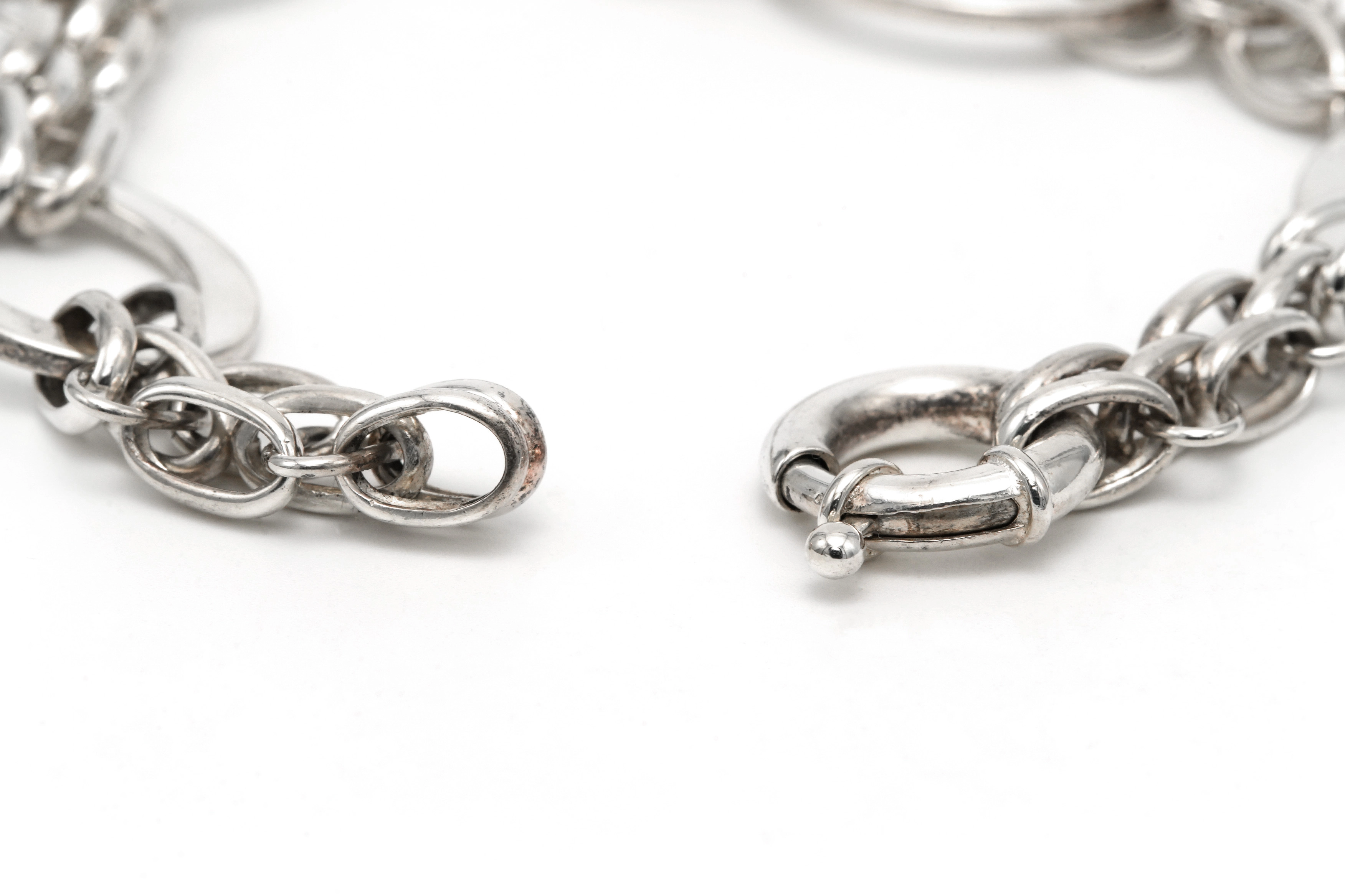 Bracelet contemporain en argent 925 - 6