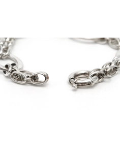 Bracelet contemporain en argent 925 - 6