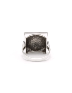 Bague Art Déco en argent sertie de marcassites - 4