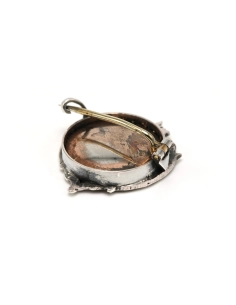 Broche Napoléon III en argent - 4