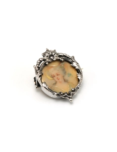 Broche Napoléon III en argent - 5