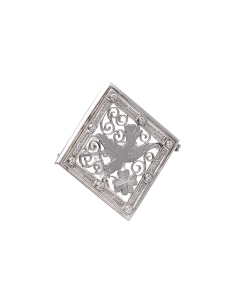 Broche Art Déco en argent - 6