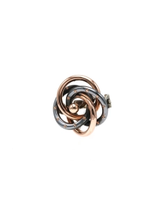 Broche Art Déco en argent 800 - 1