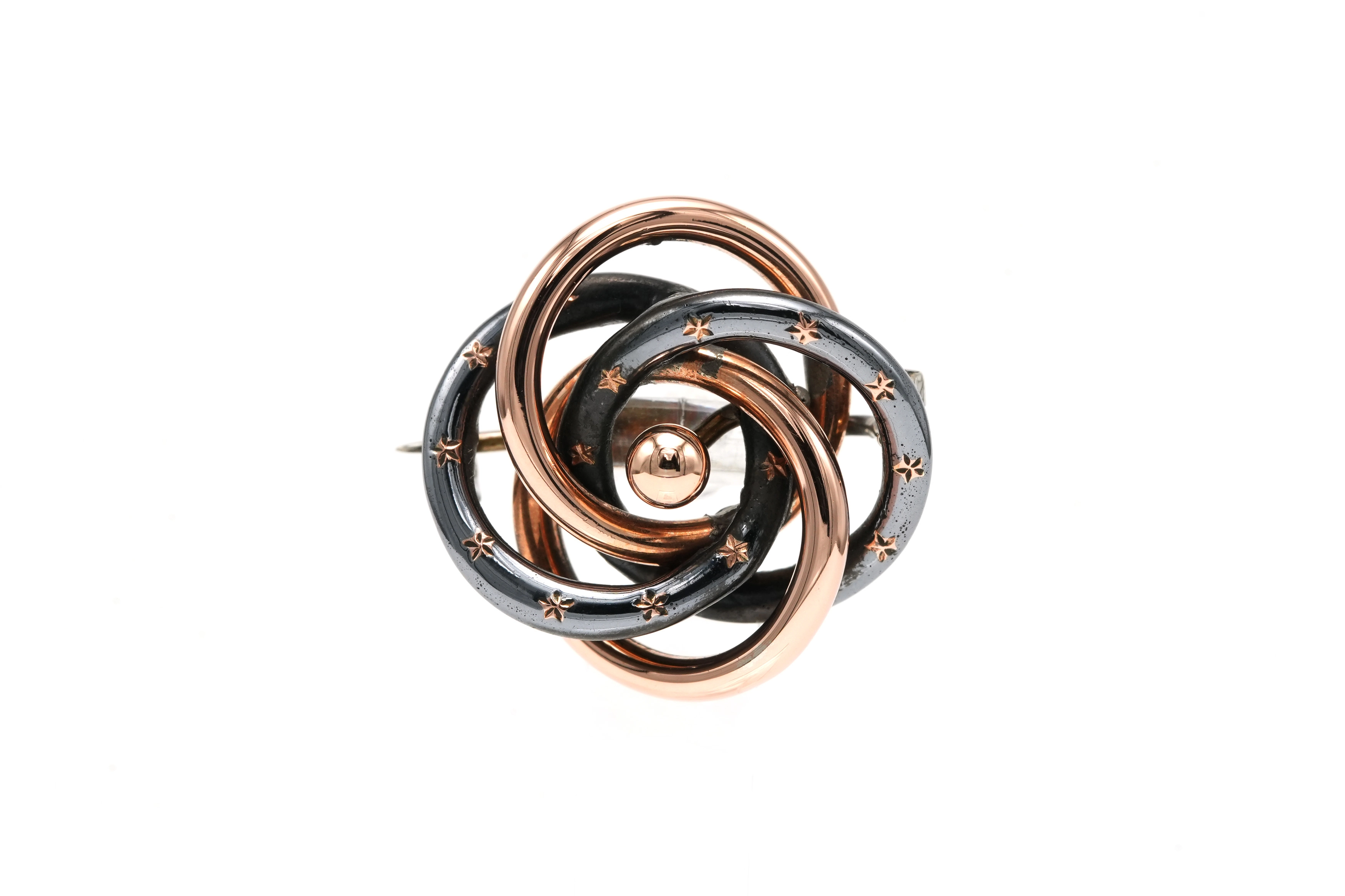 Broche Art Déco en argent 800 - 2