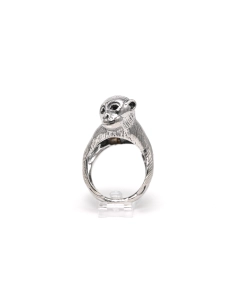 Bague contemporaine en argent 925 - 1