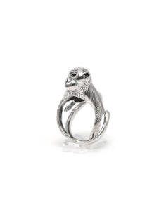 Bague contemporaine en argent 925 - 2