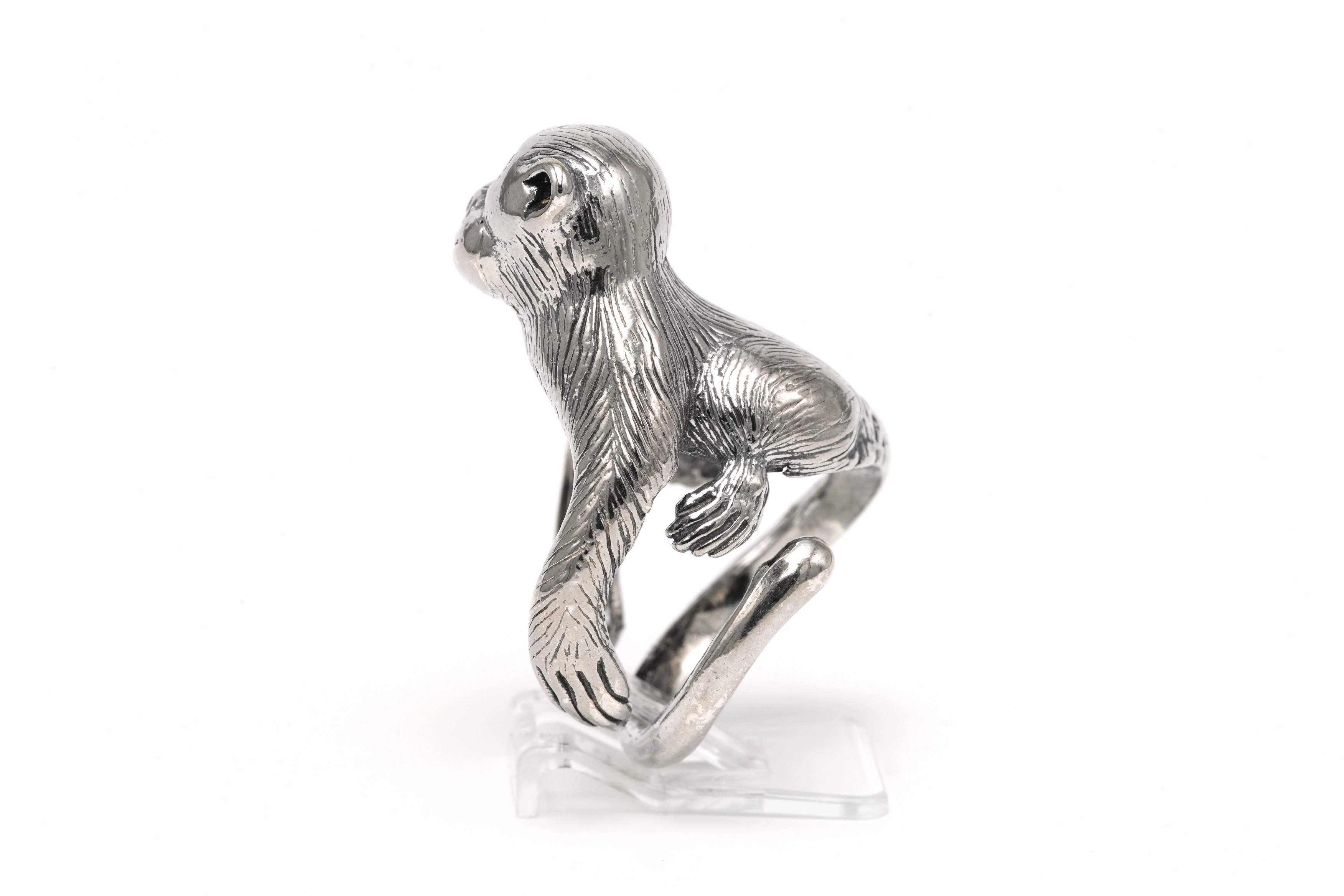 Bague contemporaine en argent 925 - 3