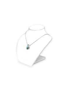 Collier contemporain en argent 925 serti d'une larimar - 3