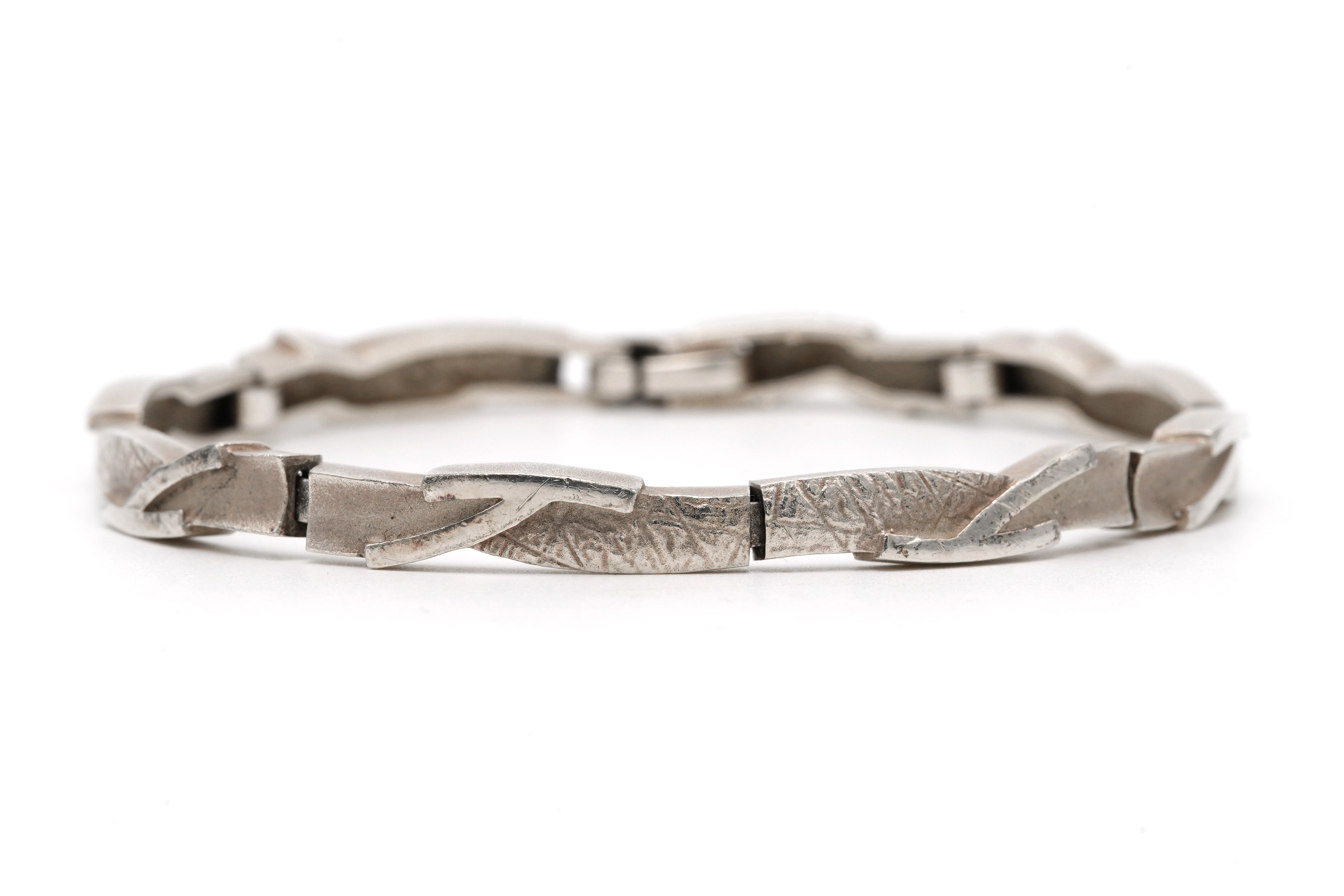 Bracelet Années 70 Lapponia en argent 925 - 1