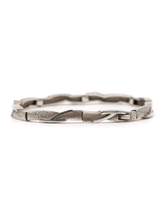 Bracelet Années 70 Lapponia en argent 925 - 2