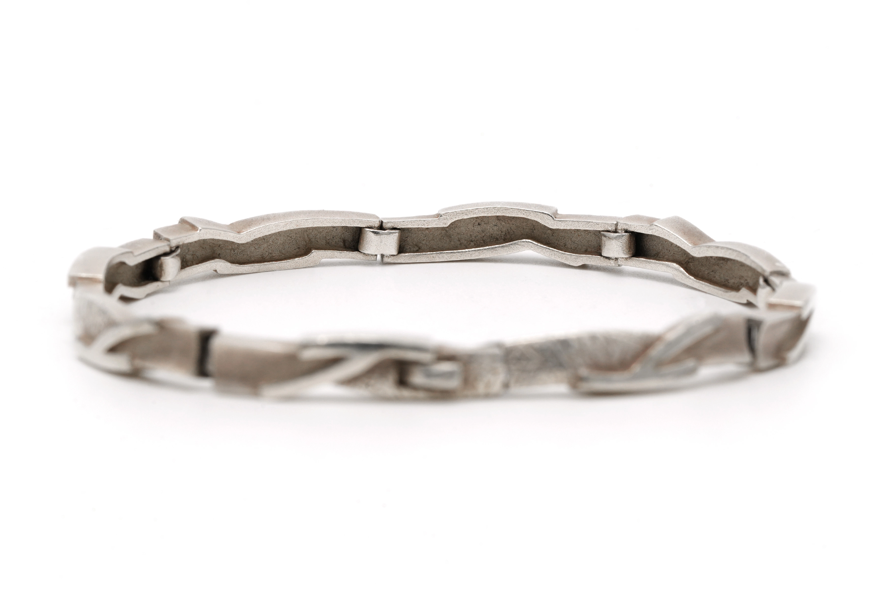Bracelet Années 70 Lapponia en argent 925 - 3