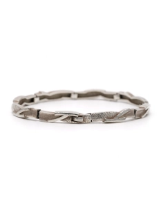 Bracelet Années 70 Lapponia en argent 925 - 4